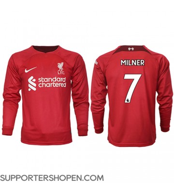 Liverpool James Milner #7 Hemma Matchtröja 2022-23 Långärmad